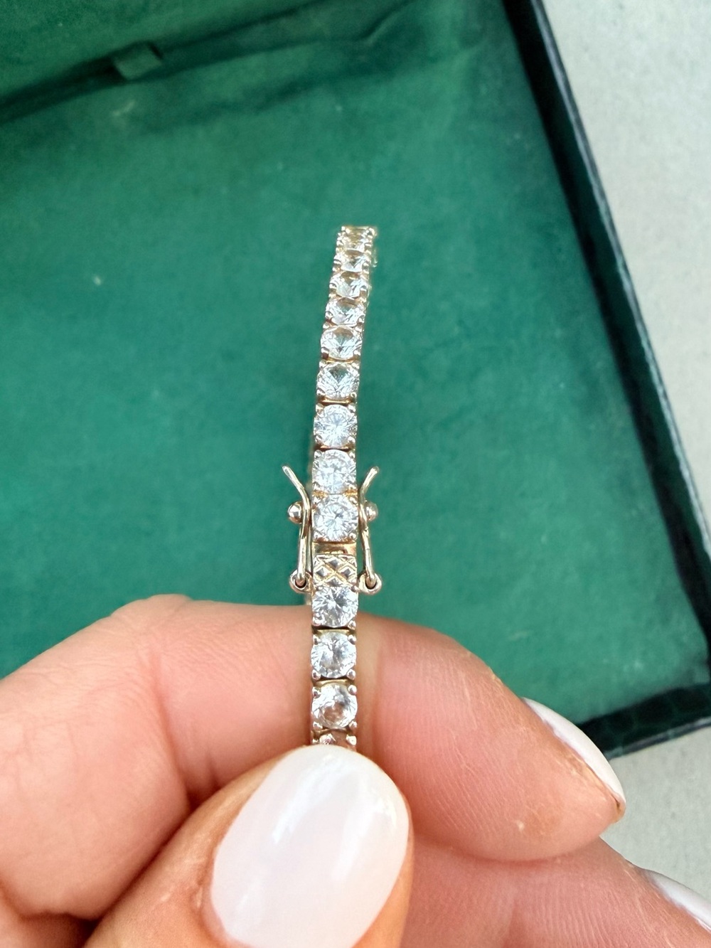 Dorsey Riviere Tennis Necklace - 16" - Picture 4 of 4